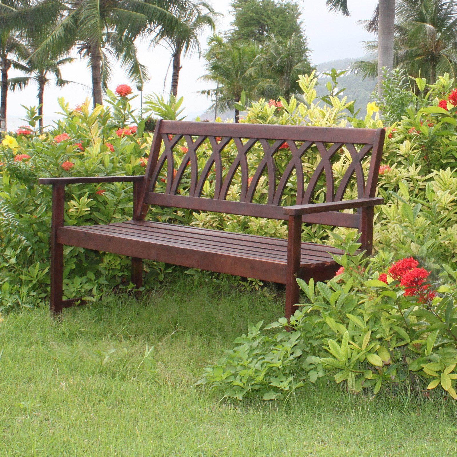 Northbeam Criss Cross Garden Bench