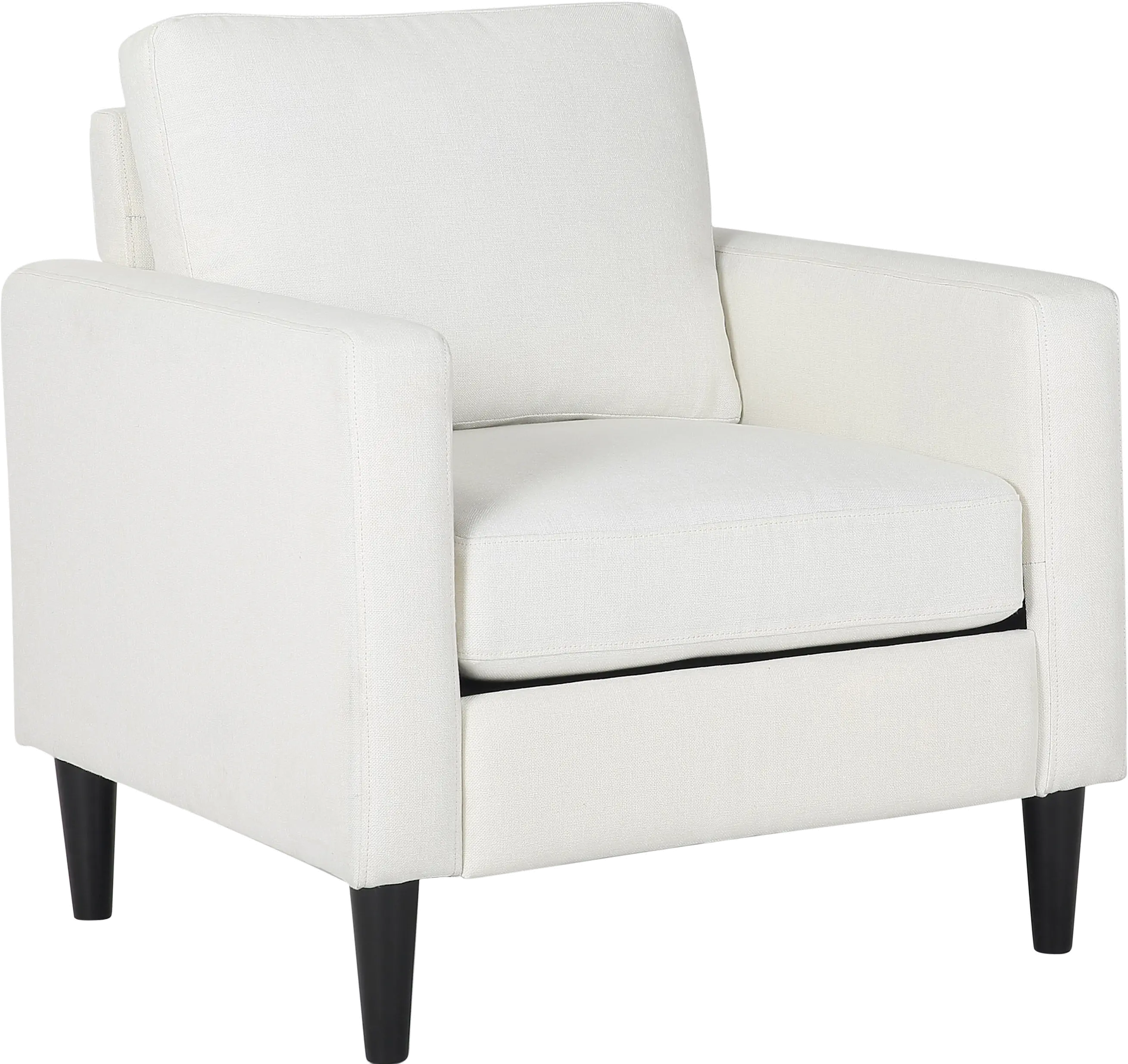 Wendy Contemporary Cream Accent Chair