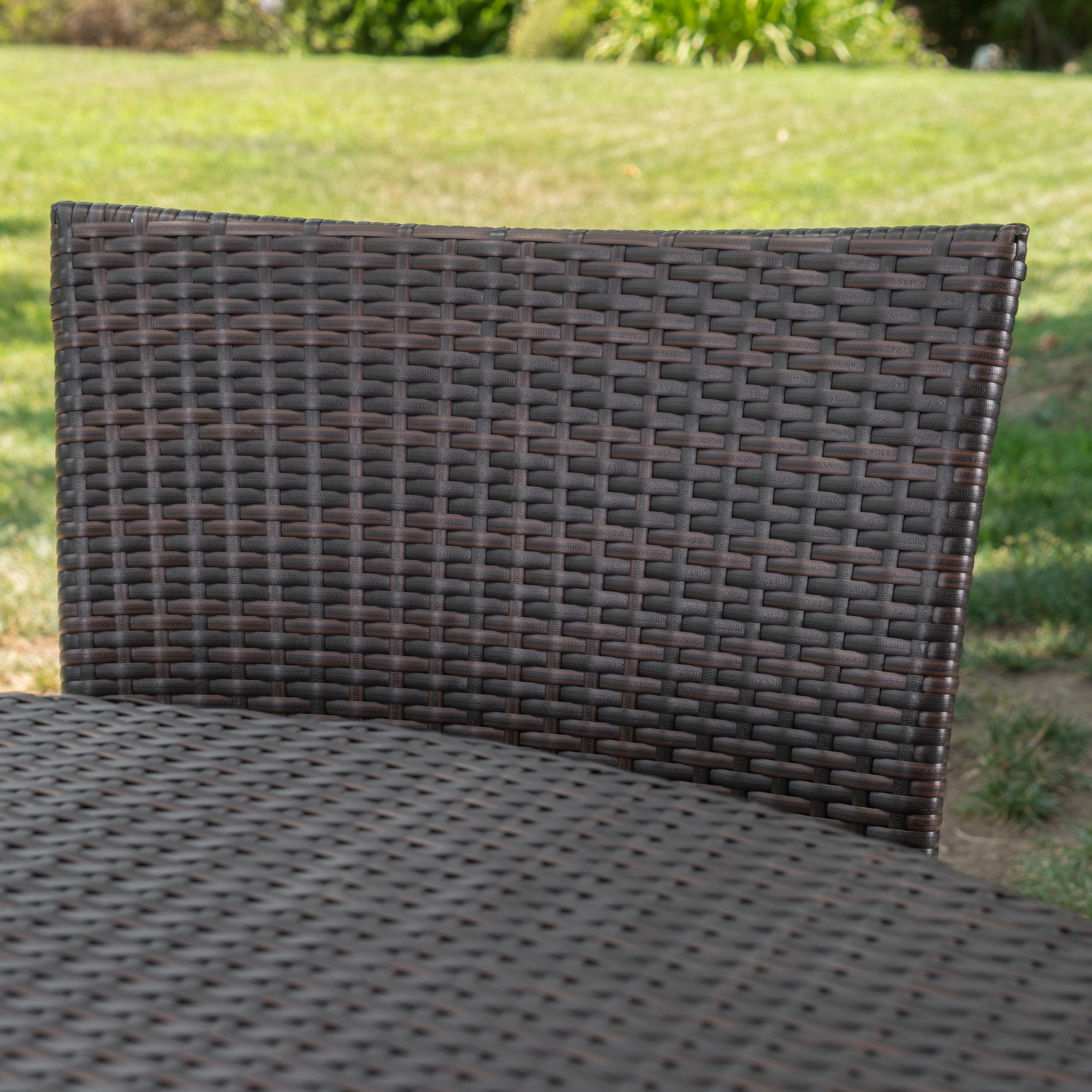 Sol y Luna Outdoor 5 Piece Wicker Dining Set