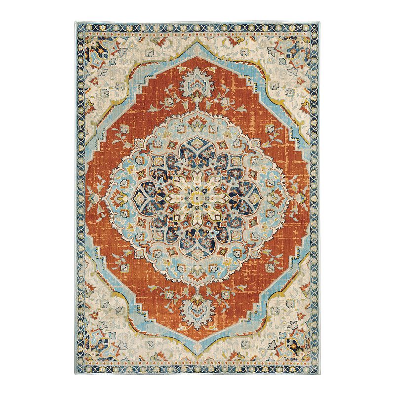 StyleHaven Xenia Bohemian Medallion Rug