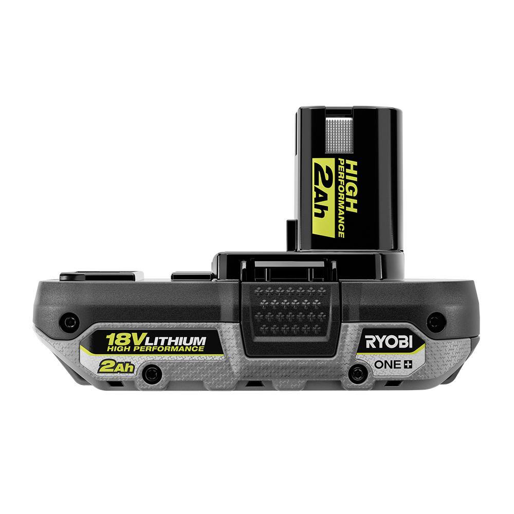 RYOBI ONE+ 18V HIGH PERFORMANCE Lithium-Ion 2.0 Ah Compact Battery (2-Pack) PBP2003