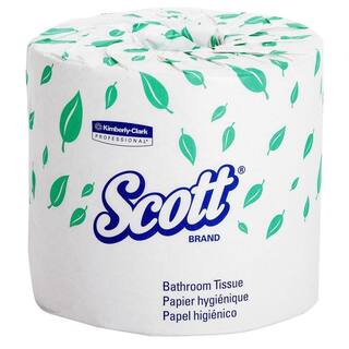 Scott 4 in. x 4.10 in. Bath Tissue 2-Ply (550 Sheets per Roll) KCC04460