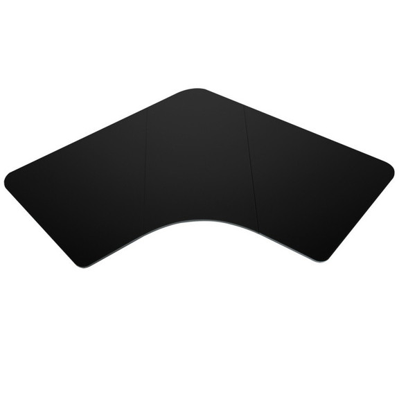 Costway 74902136 72 Inch L Shaped Splice Desktop f...