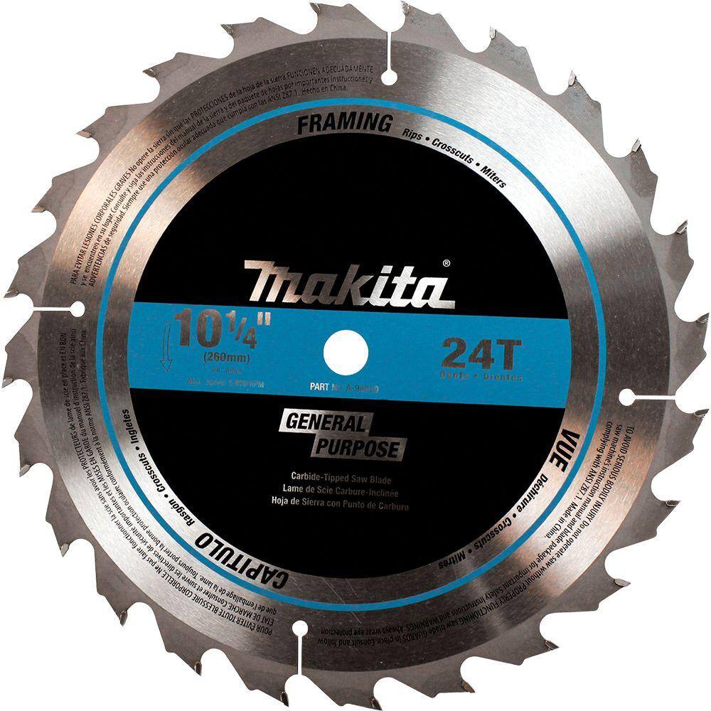 Makita 10-14 in. 24 TPI T.C.T. Circular Saw Blade A-94910