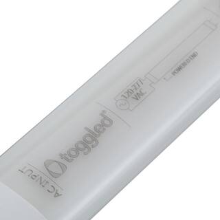 toggled 8-Watt 24 in. Linear Dimmable T8 LED Tube Light Bulb (1-Bulb) D208-65321