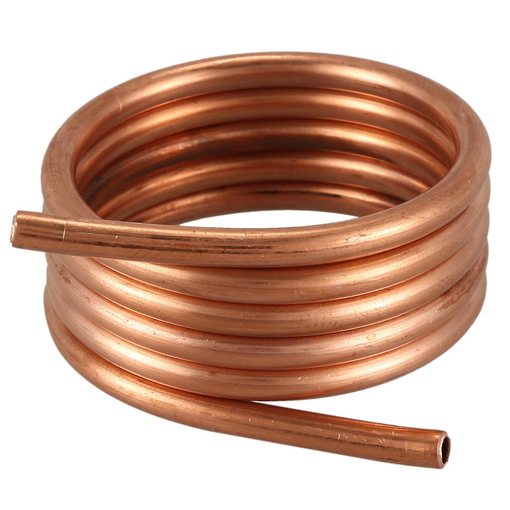 2x Water Cooling Pipes Tube Water Cooled Pure Copper Ring For 775 Brushed Rc Boat Motor