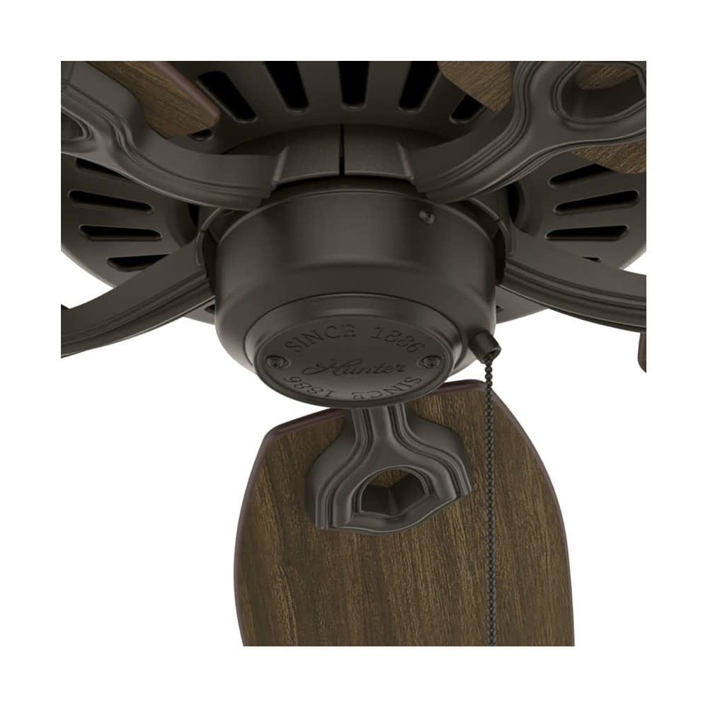 Hunter Builder Elite Ceiling Fan 52 Bronze Brazilian Cherry ;