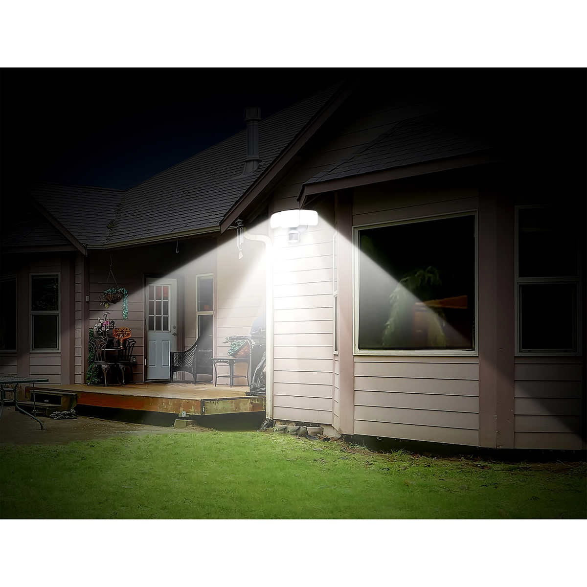 Home Zone LED Security Motion Activated Light 3000 Lumens