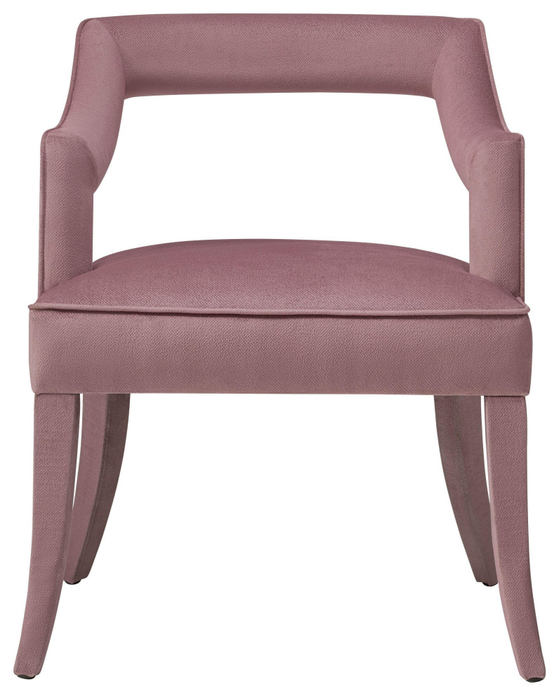 Tiffany Slub Velvet Chair   Contemporary   Dining Chairs   by TOV Furniture  Houzz