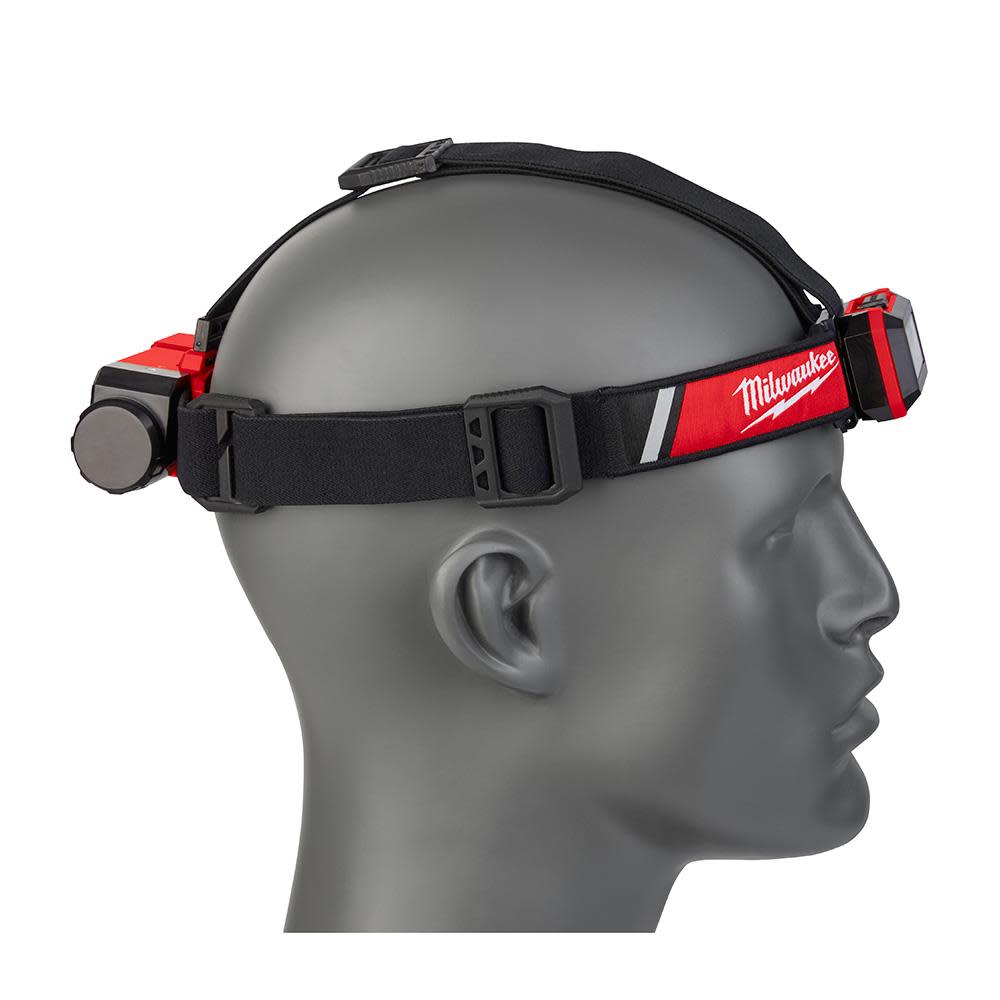 Milwaukee Headlamp USB Rechargeable Low-Profile 2pk Bundle ;