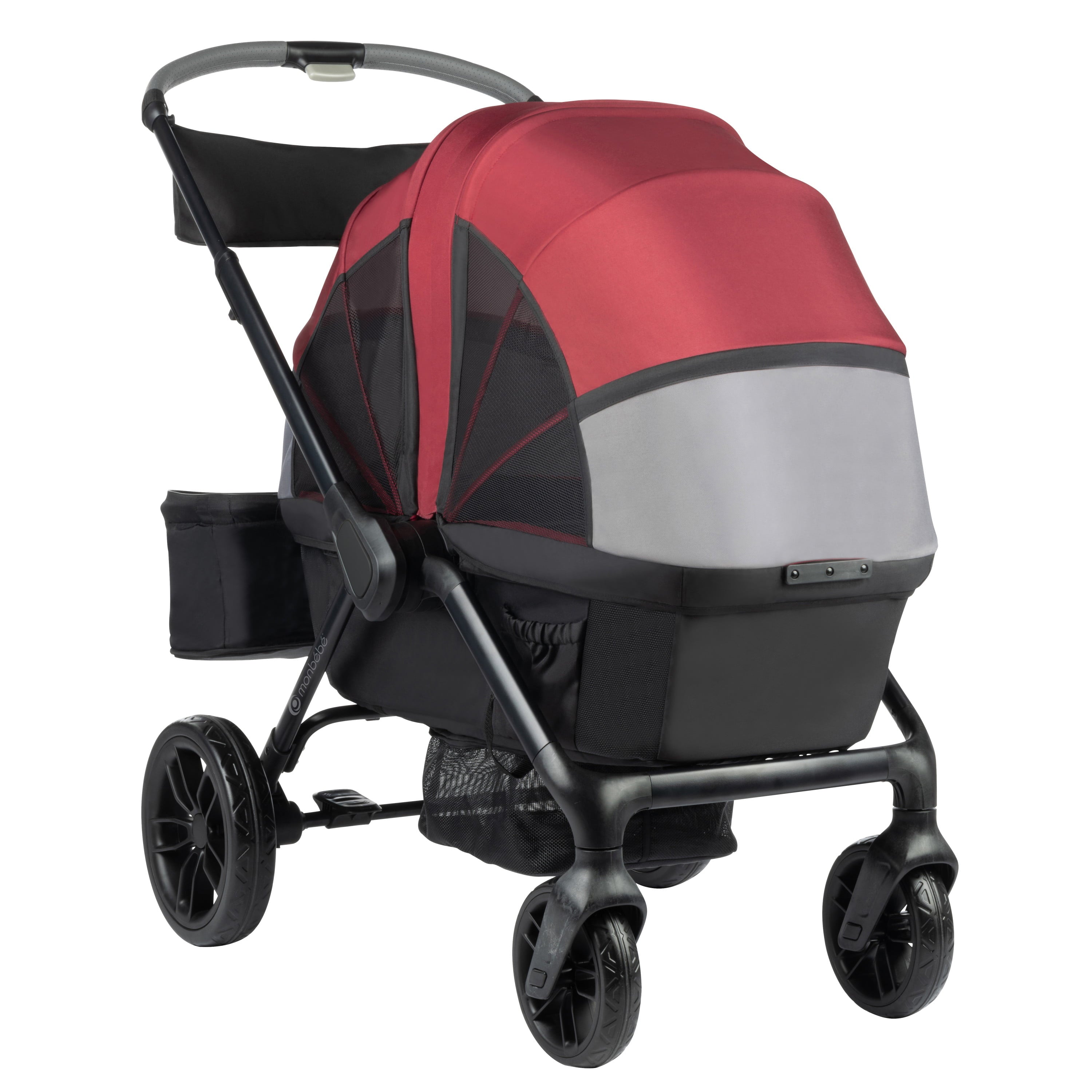 Monbébé Everyday Outings Wagon Stroller, Cardinal Red