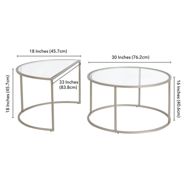 Luna Nested Coffee Table Set