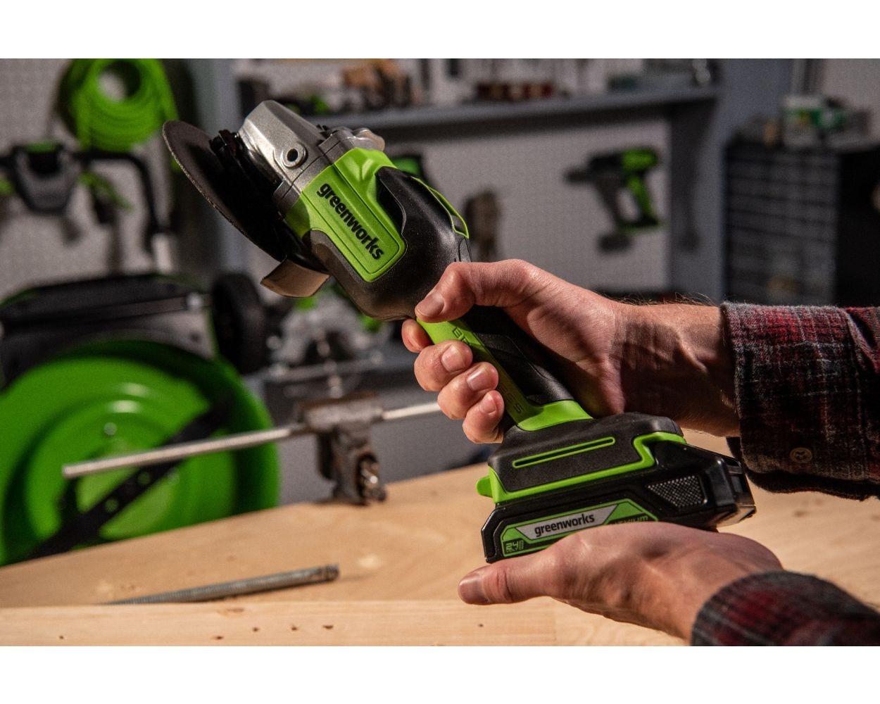 24V Cordless Brushless 4-1/2