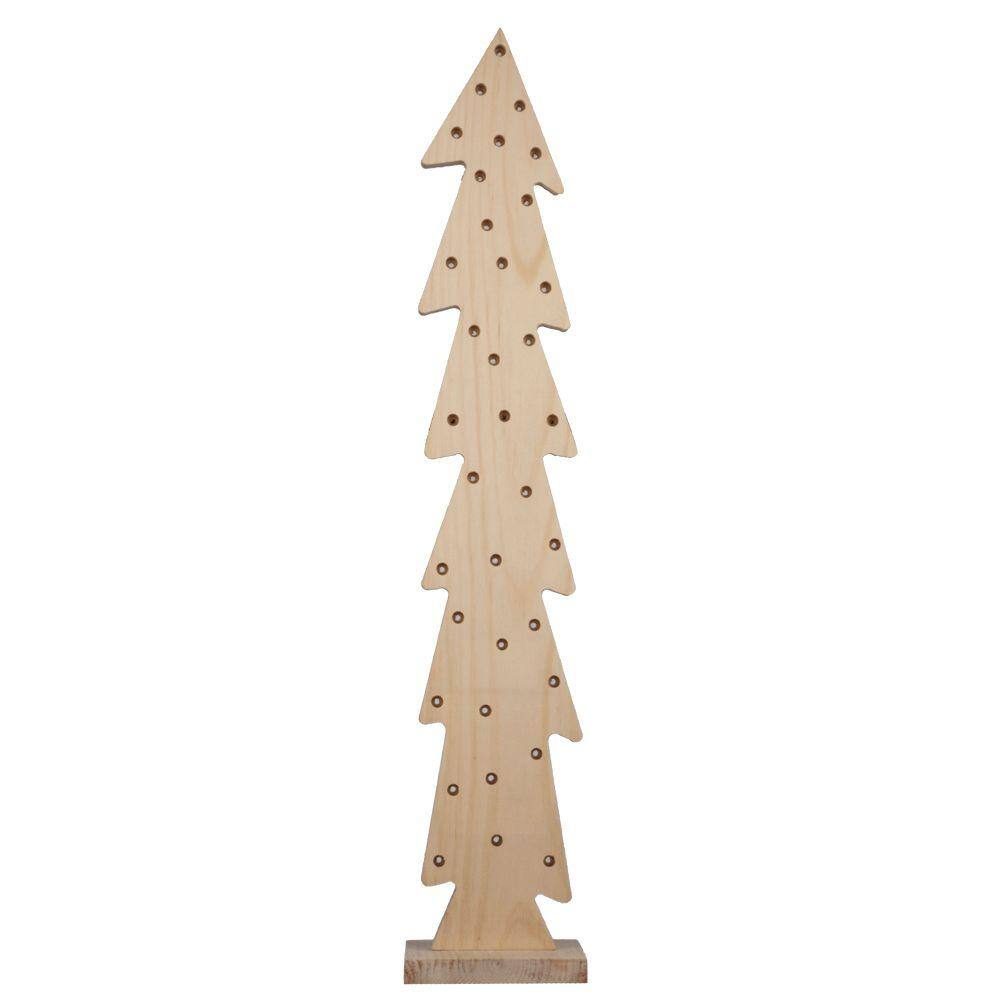 Houseworks Wood Christmas Tree 94562