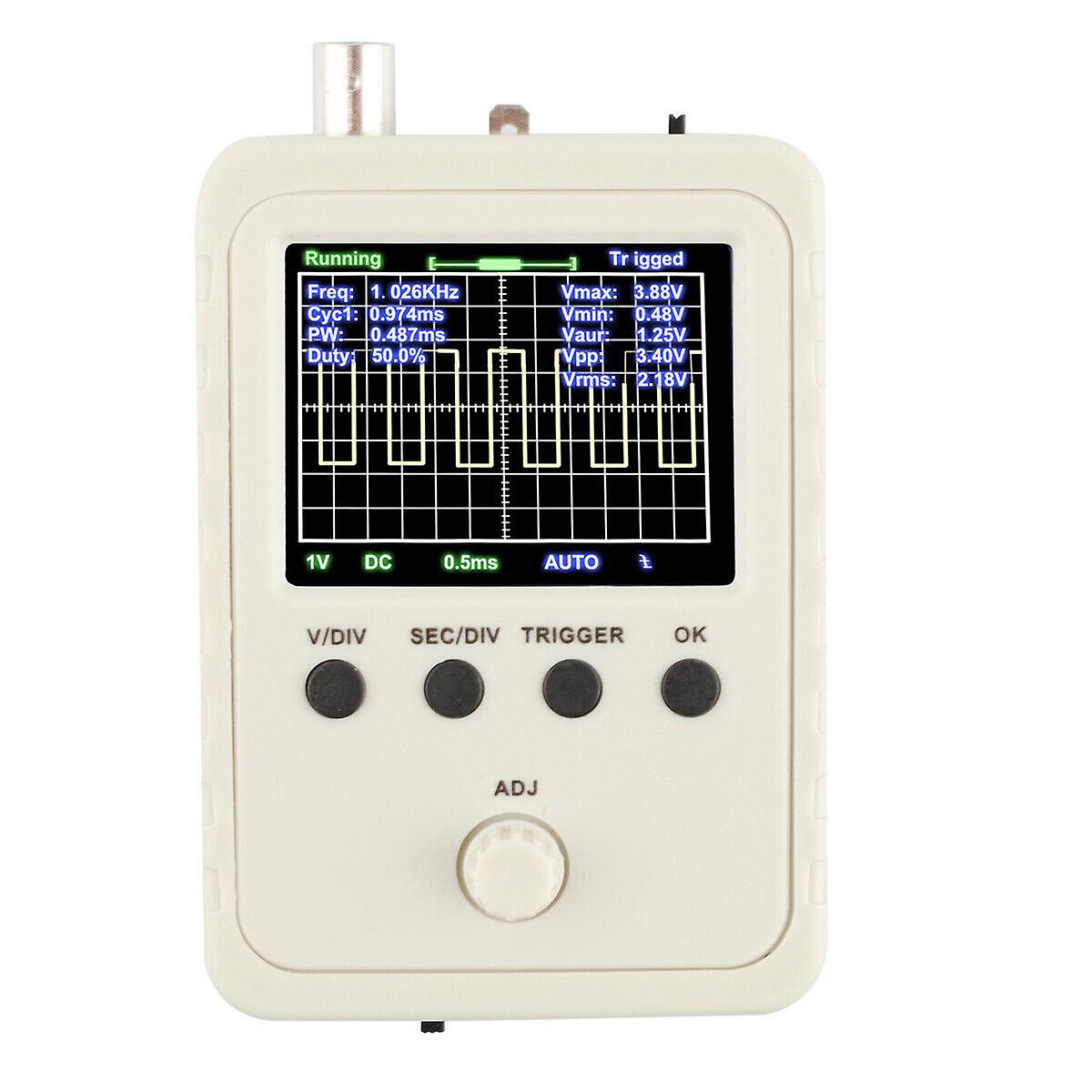 New Assembled Dso150 Digital Oscilloscope 2.4 Inch Lcd Display With Clip +power. W12317748