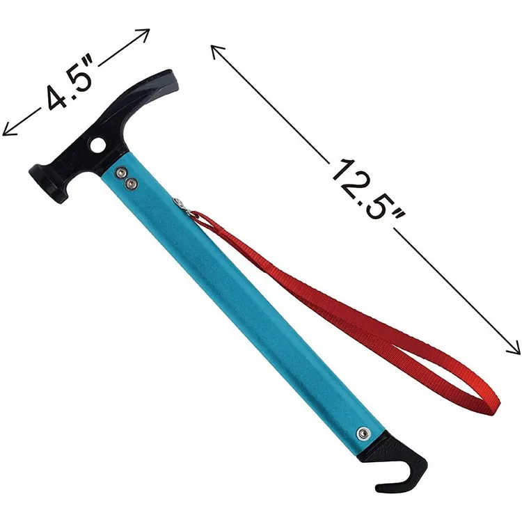 Camping Peg Survival Multi Tool Hammer Multitool Camping For Camping Hiking