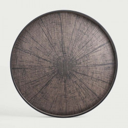 Plateau XL Black Slice Tray Ethnicraft - Plateau - Decoration - GRIIN