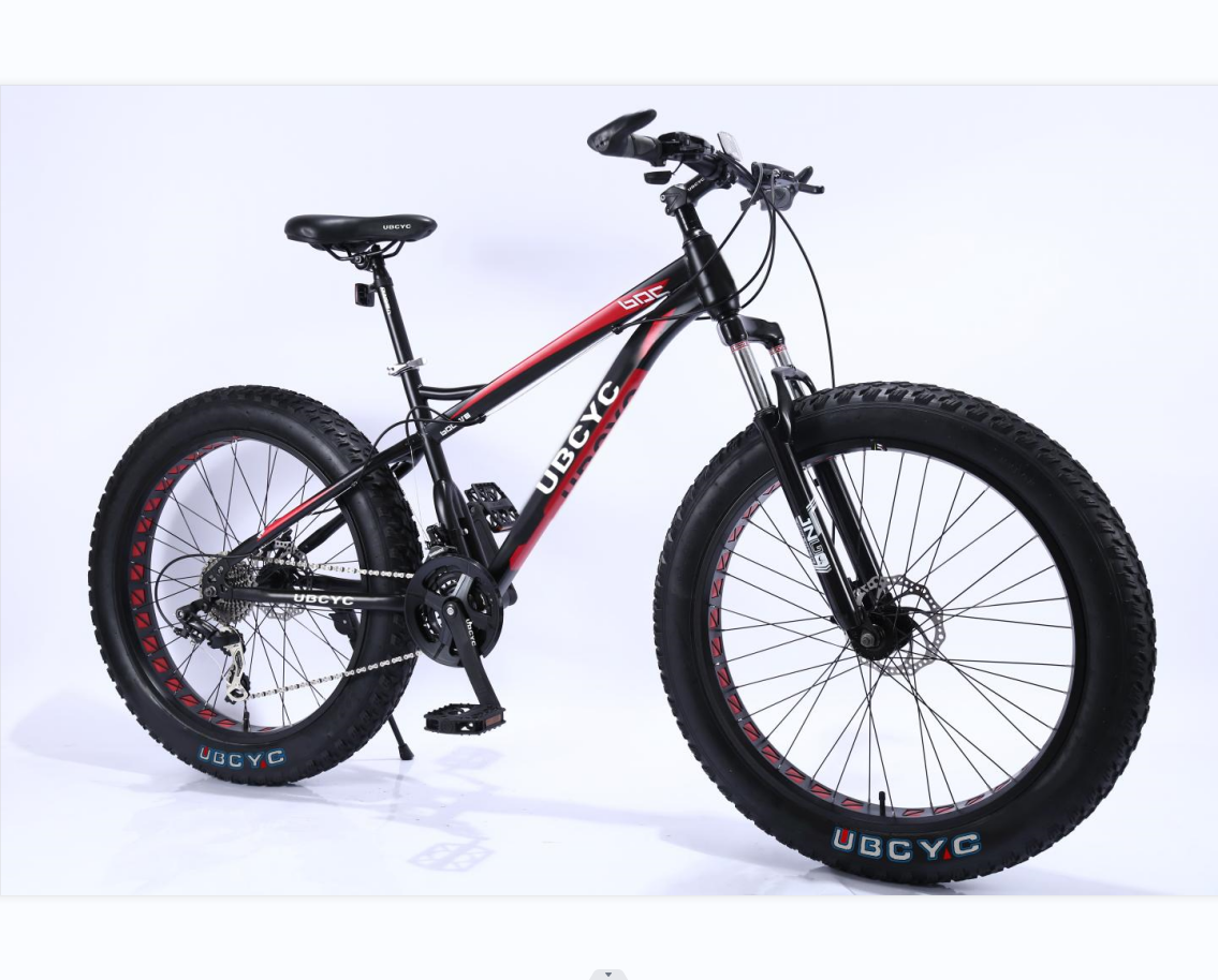 Hot Promotion Beach MACCE MTB Cycle High Steel Frame Beach Mountain Bicycle 21 Speed 26 inch Fat Wide Tire Bike Bicycle Mountain