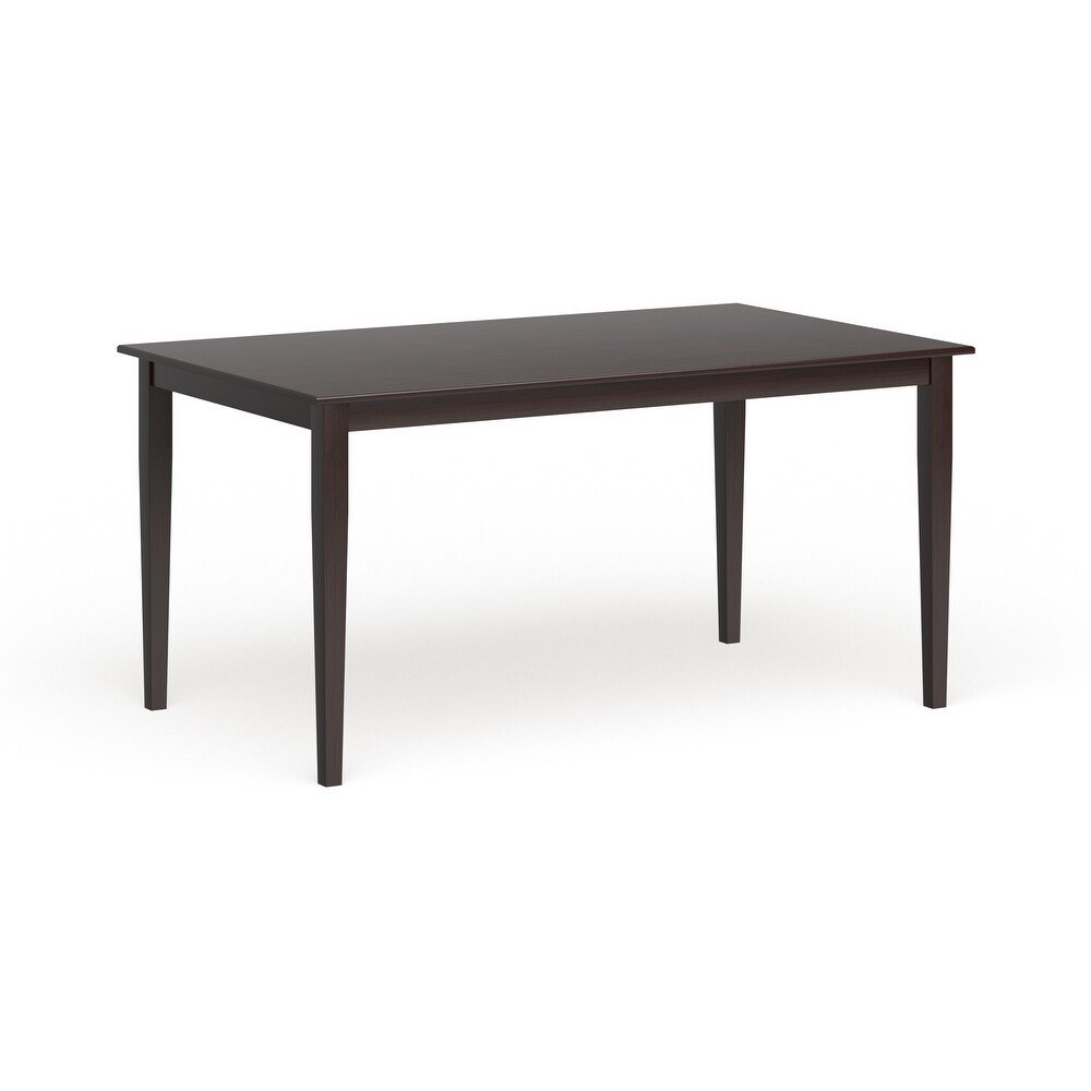 Porch   Den Kilbourn Large Wood Dining Table   Black