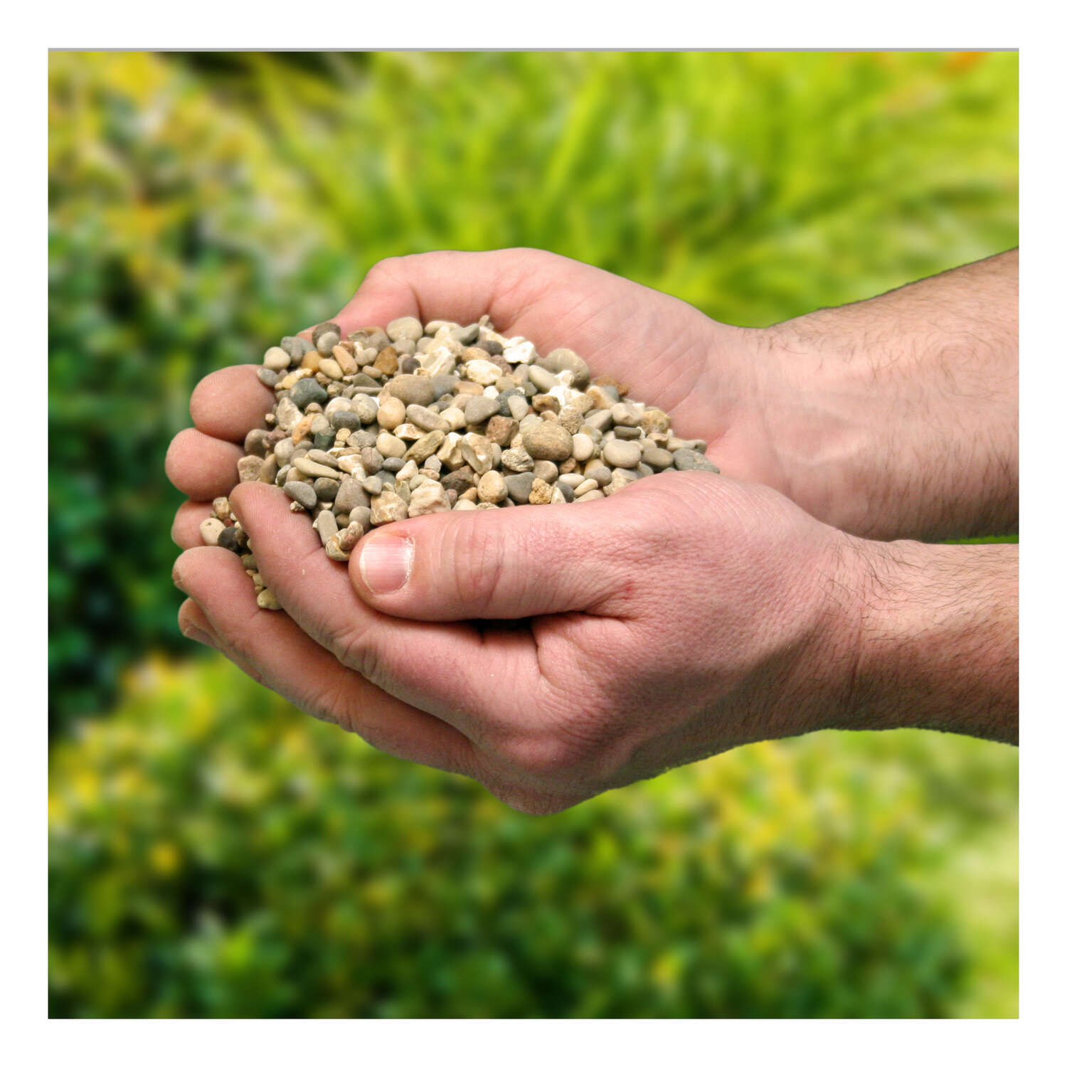 All American Brown Pea Gravel 0.5 cu ft 50 lb