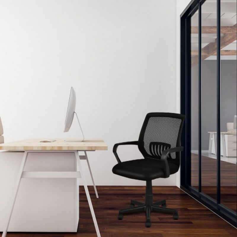 Modern Ergonomic Mid-back Mesh Computer Office Chair