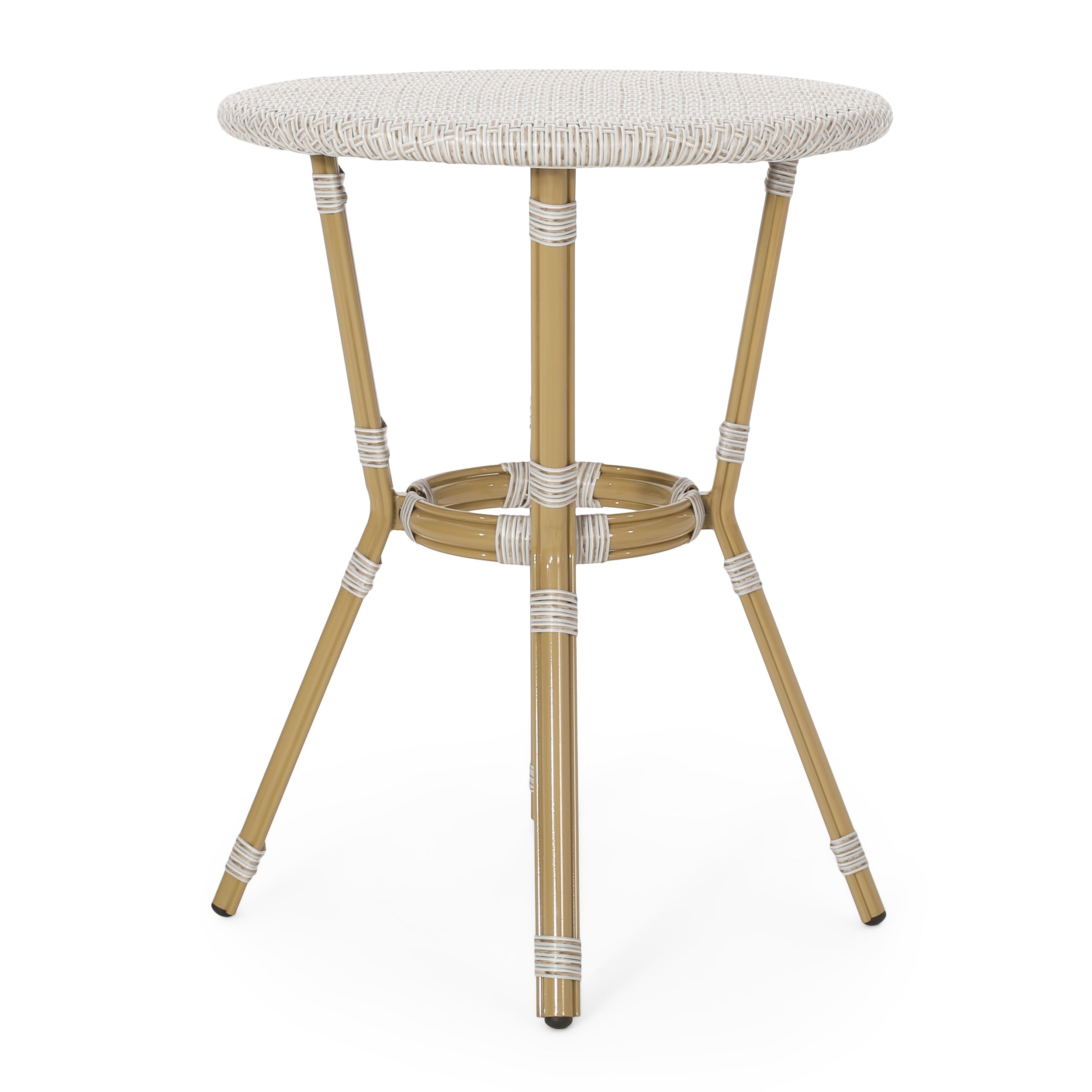 Deshler Outdoor Aluminum French Bistro Table