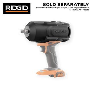 RIDGID 18V Brushless Cordless 4-Mode 12 in. High-Torque Impact Wrench (Tool Only) R86212B