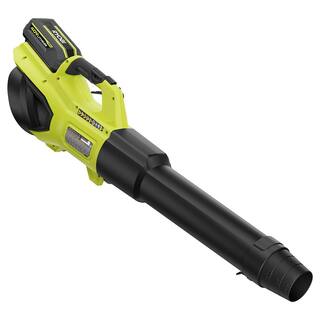 RYOBI 40V HP Brushless Whisper Series Cordless 730 CFM 190 MPH Blower and VacuumMulcher with (2) 4.0 Ah Batteries and Charger RY404100-RY40405BTL