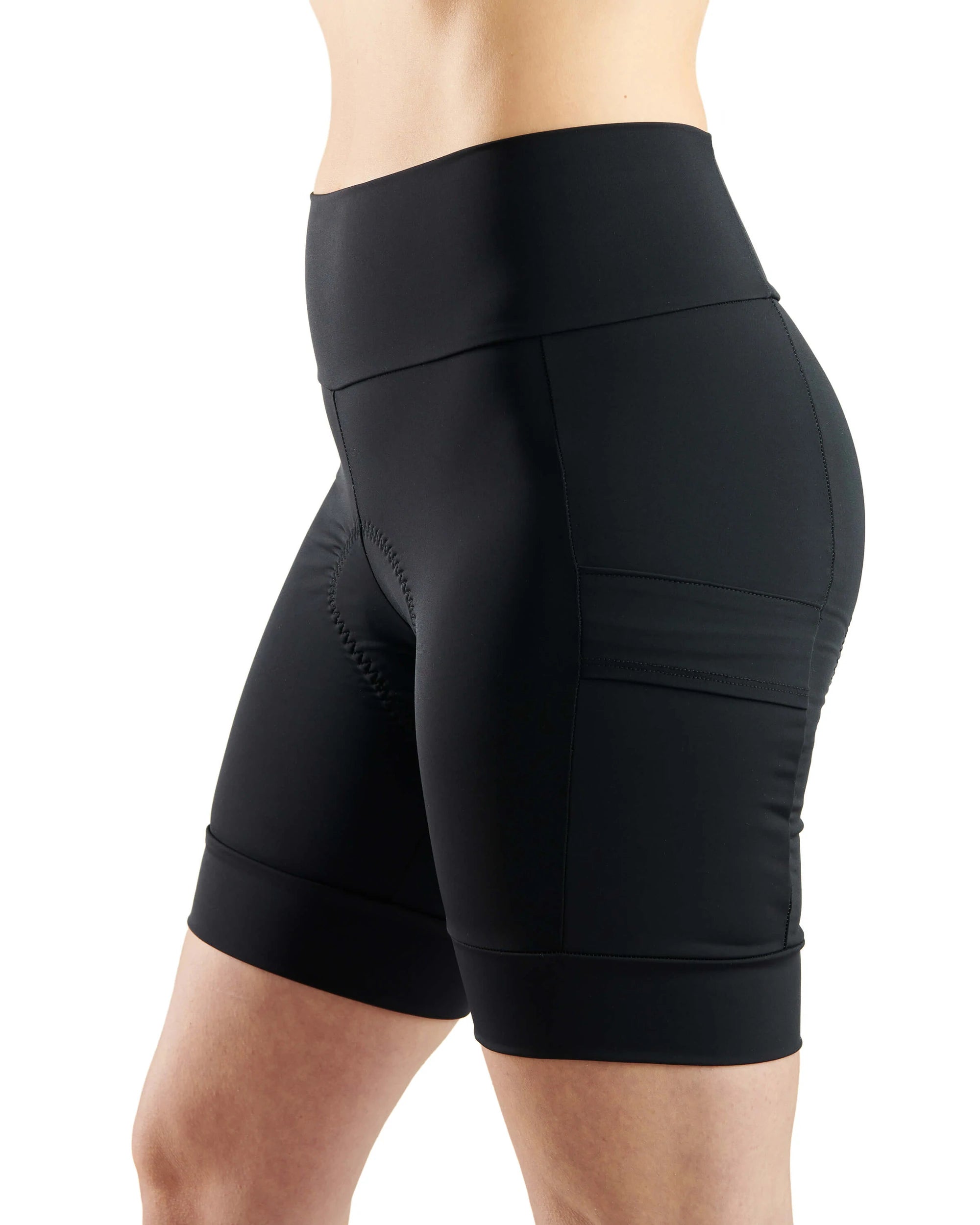 Kaden Apparel Como Chamois Short - Womens - Black