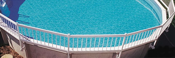 GLI Pool Products 30 AKIT WHT Resin Fence Base Kit...