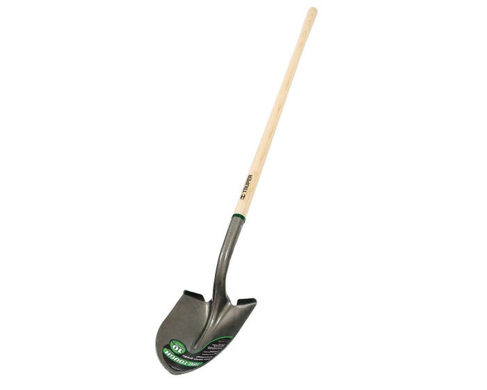 Truper Shovel Round Point with Long Handle - 33037