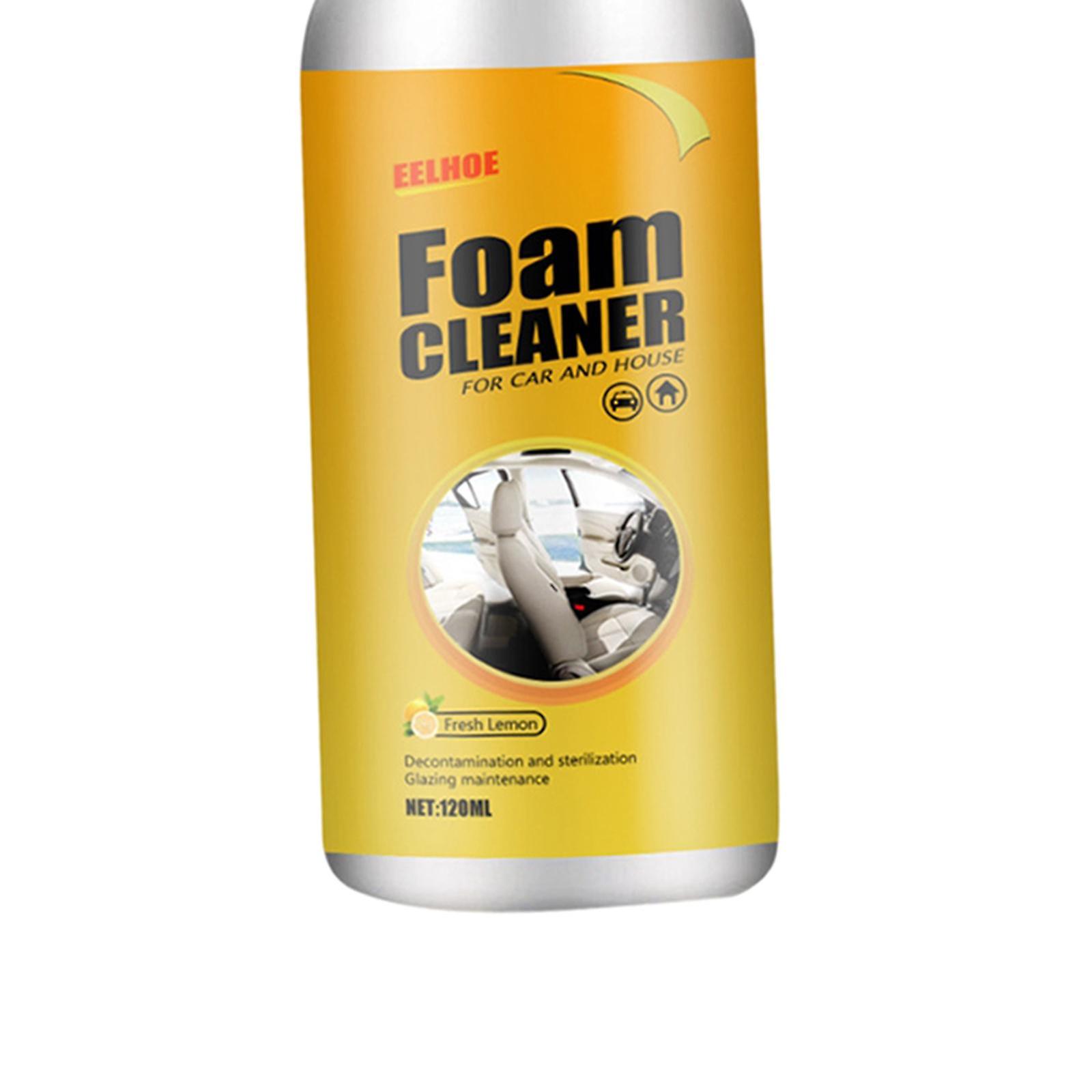 Car Foam Cleaner Car Interior Cleaning Spray For Car Ceiling Seat House 120ml