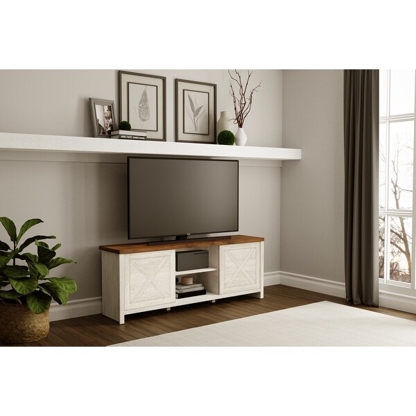 Living Essentials by Hillsdale Columbus Wood Entertainment Console