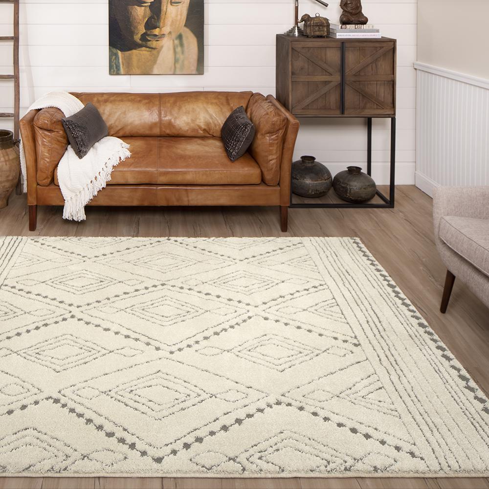 Mohawk Home Vado Area Rug Cream 58242 x 88242  Crowdfused