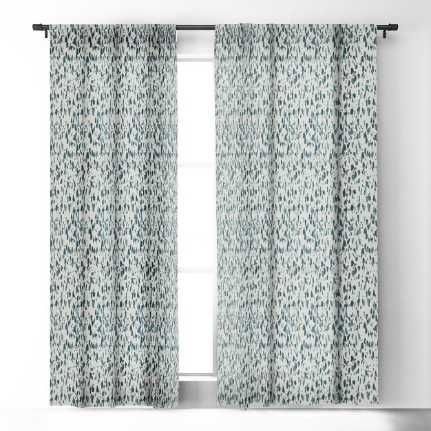 1pc Blackout Window Curtain Panel Deny Designs