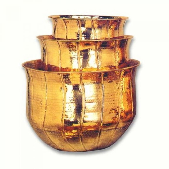 India Overseas Trading BR4325   Brass Planter Set