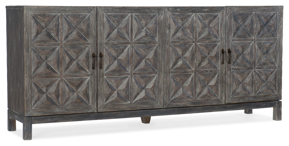 Beaumont Entertainment Console   Farmhouse   Entertainment Centers And Tv Stands   by HedgeApple  Houzz