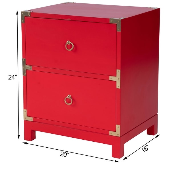 Ardennes Red Campaign End Table