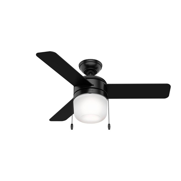 Led Acumen Ceiling Fan With Light Hunter Fan