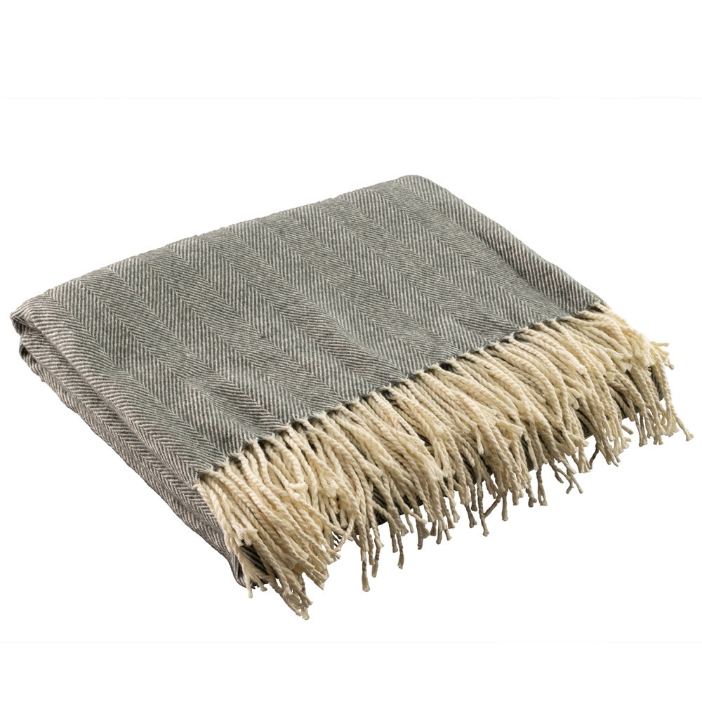 Galway Crystal Herringbone Throw