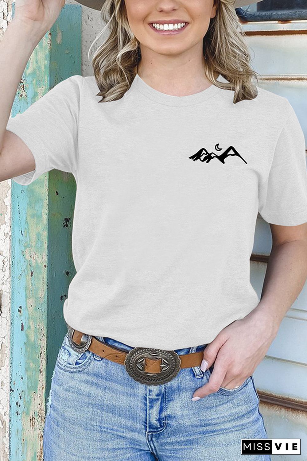 Camping Mountains Graphic Tee