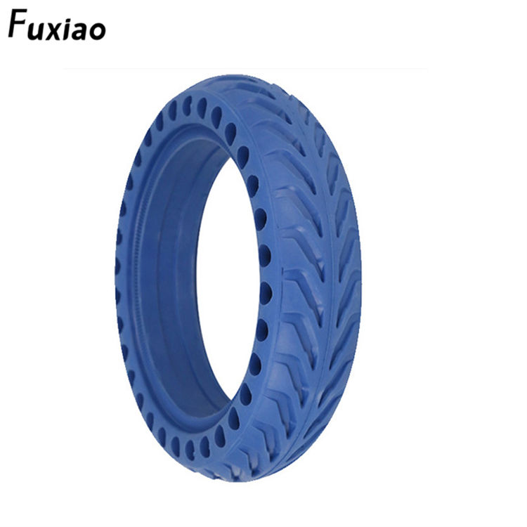 Fuxiao 8 1/2*2 Xiaomi Mi Essential Electric Scooter Honeycomb Tubeless Tire Rubber 8.5 Inch Non Pneumatic Solid Tyre Spare Parts