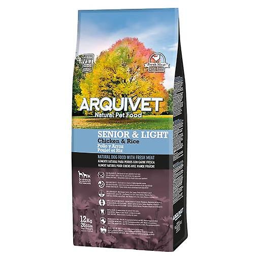 Arquivet SeniorandLight Senior Dog Food with Chicken and Rice (Dogs ， Dog Food ， Dry Food)