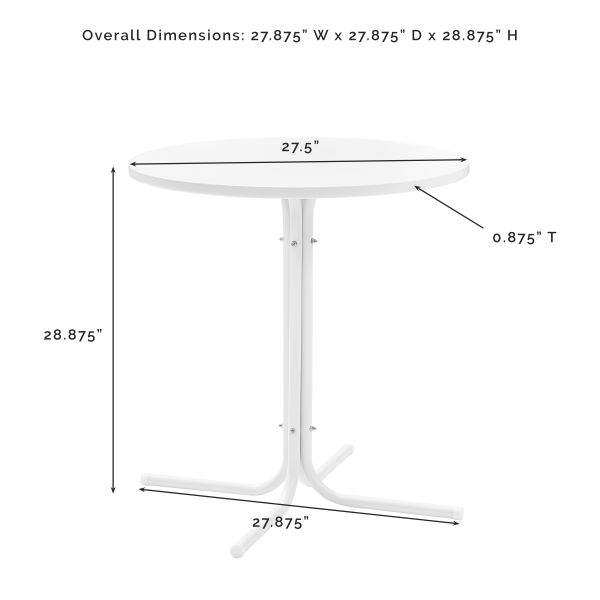 Griffith Outdoor Metal Bistro Table