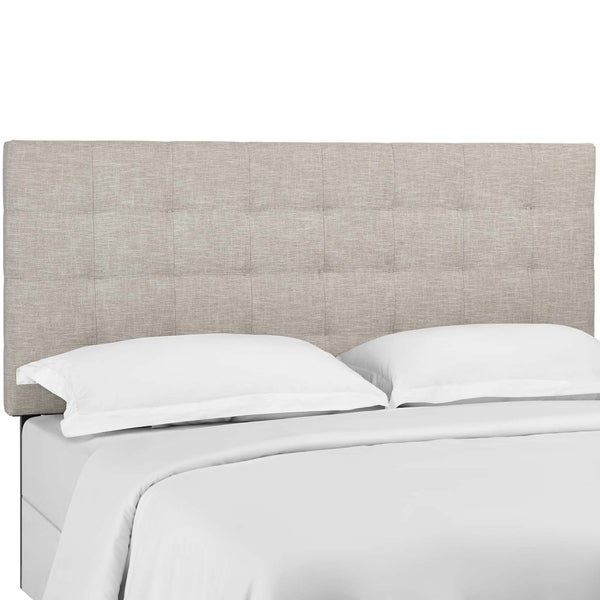 Copper Grove Vodice Tufted Twin Upholstered Linen Headboard - - 27611555