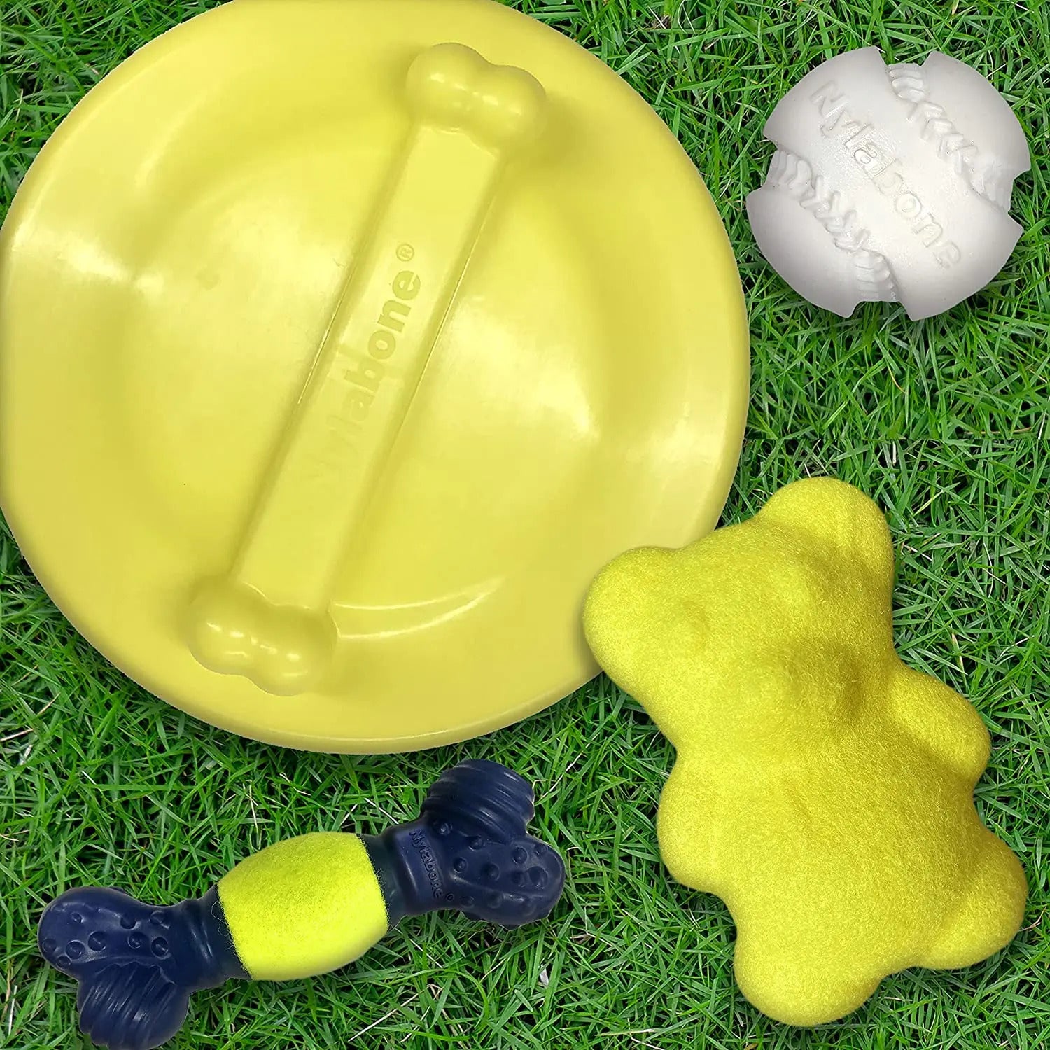 Nylabone Power Play Ultra Glider Gripz Dog Flying Disc Ultra Glider， 1ea/Large 1 ct - PDS-018214851622