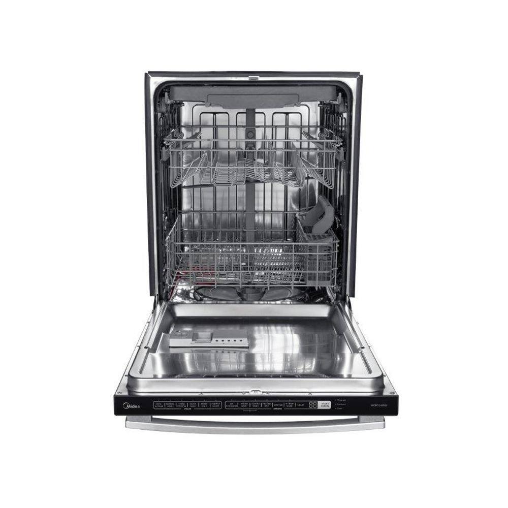 Forno 24 in. in Stainless Steel Pro-Style Built-In Smart Dishwasher Cabinet Front Panel FDWBI8067-24S