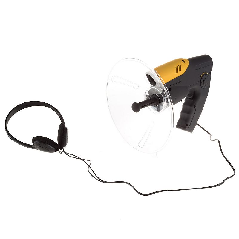 Hey! Play! Electronic Listening Device Hearing Dish with Headphone