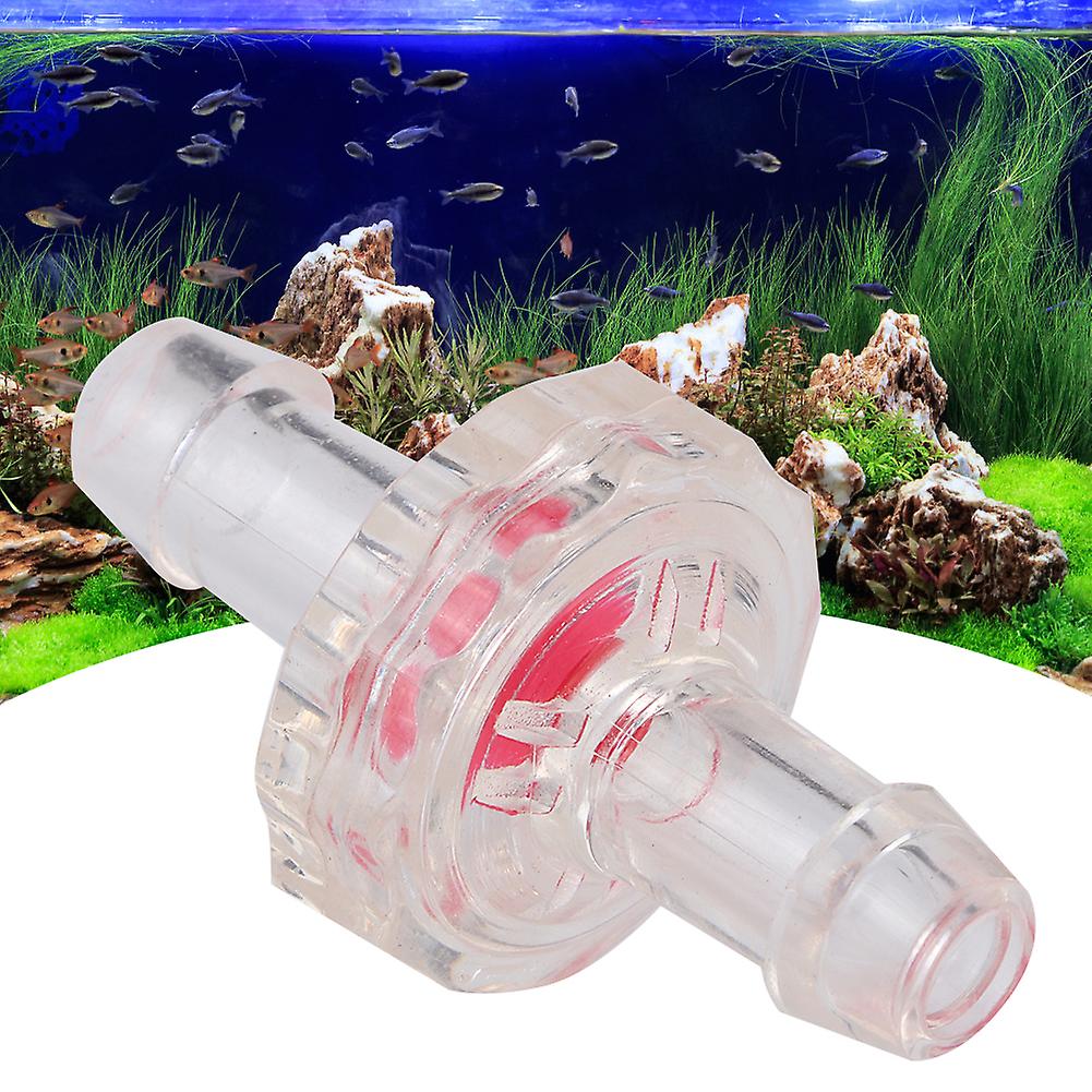 10pcs Aquarium Air Pump One Way Non Return Check Valve Waterstop Accessory For Fish Tank(7mm )