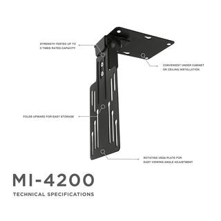 mount-it! Under Cabinet and Ceiling TV Mount for 23 in. Screens MI-4200